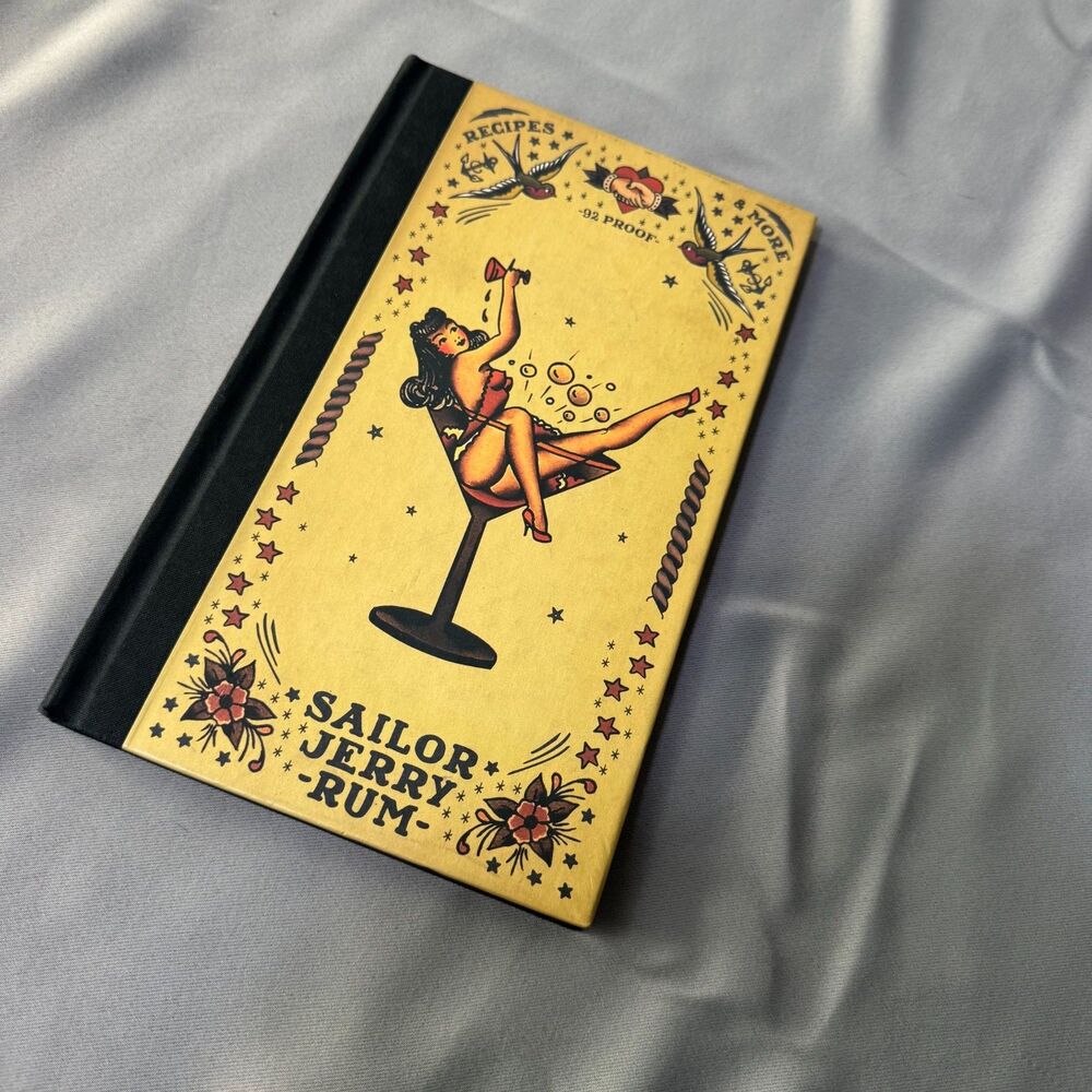 Sailor Jerry Rum Recipe & Bar Tricks Book (2008) Tattooers guide to rum drinking